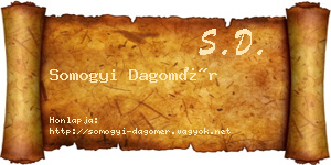 Somogyi Dagomér névjegykártya